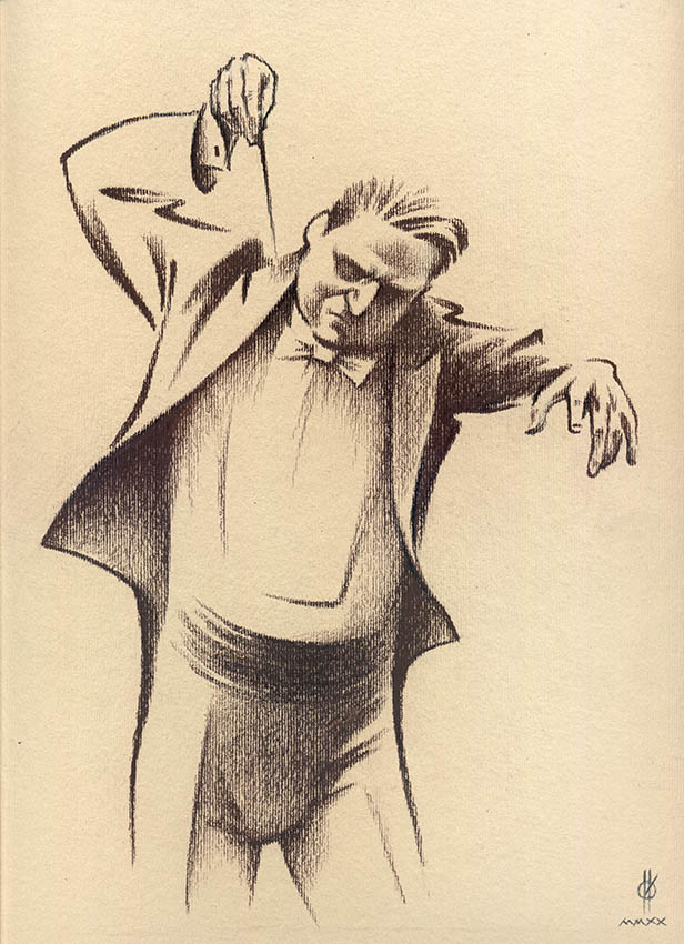 Маэстро (центральная часть триптиха)