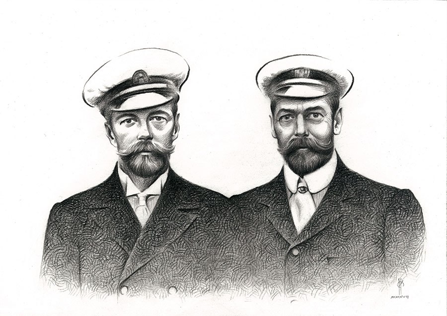 Николай II и Георг V